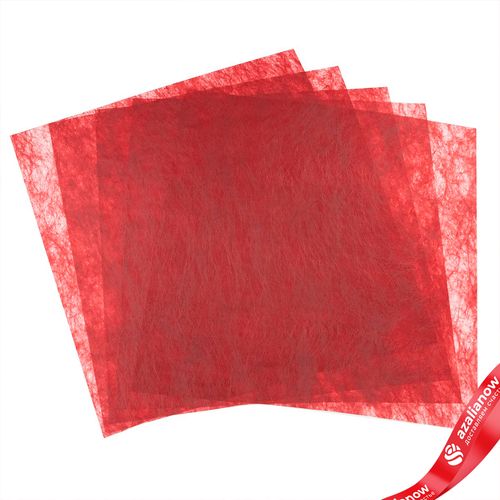 Фетр в листах, 25гр/м2, 40 шт, 50х50 см, бордовый