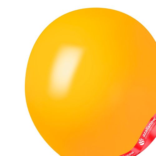 Фото 2: Шар с гелием, 25 см., лимонный, пастель