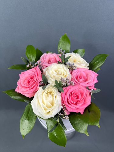 Фото флориста 1: Букеты в коробках