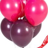 Маленькое фото 5: Композиция из 12 шаров с гелием, ассорти