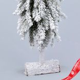 Маленькое фото 5: Ель искусственная заснеженная, Н73х20х20см, зеленый/белый