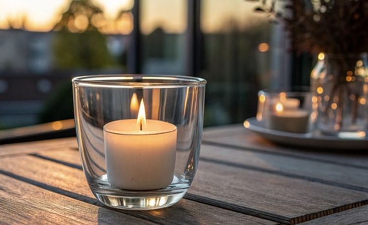 Подсвечник стакан на фото Подсвечник стакан на фото