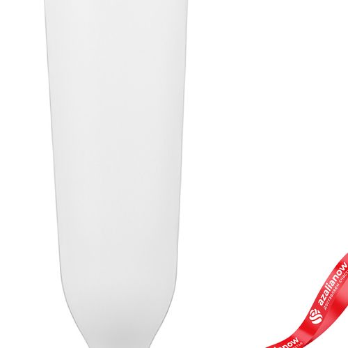 Фото 4: Ваза Ритуальная, D10xH25,5см, 0,65л, белый