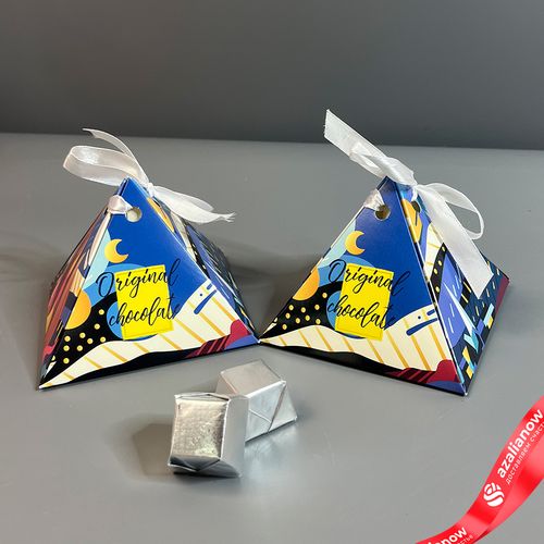 Фото 4: Набор конфет Choco Delicia горький шоколад «Классический Трюфель», 120гр.. Сервис доставки цветов AzaliaNow