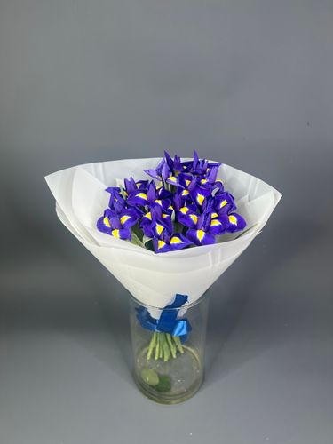 Фото флориста 1: Тюльпаны и ирисы