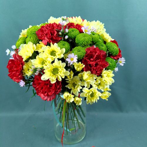 Фото флориста 4: Осенний букет цветов