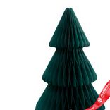 Маленькое фото 2: Сувенир «Елочка» (бумага), D20х30см, темно-зеленый