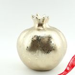 Маленькое фото 2: Сувенир «Гранат» (керамика), Н14,5х14х13см, золотой