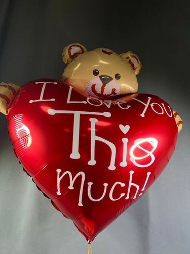 Фото флориста 1: Шары сердца