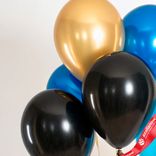 Маленькое фото 4: Композиция из 7 шаров с гелием, 30 см, вар.6