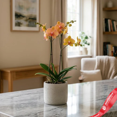 Фото 3: Орхидея Фаленопсис Люкс, микс, 12 см
