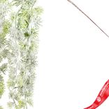 Маленькое фото 3: Ветка заснеженная, H69 см, зеленый