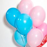 Маленькое фото 2: Композиция из 7 шаров с гелием, 30 см, вар.16