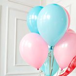 Маленькое фото 2: Композиция из 7 шаров с гелием, 30 см, вар.15