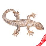 Маленькое фото 1: Сувенир «Ящерица» (полирезин), H2,5х18,5x11см, коричневый