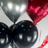 Маленькое фото 3: Композиция из 7 шаров с гелием «Сердце для тебя»