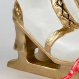 Маленькое фото 5: Сувенир «Коньки» (полирезин), Н18,5х19х11,5см, белый/золотой