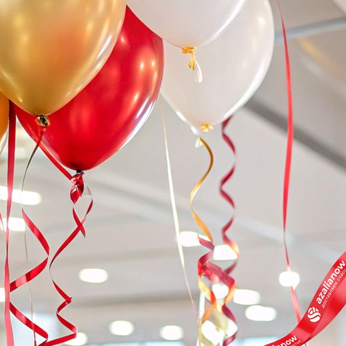 Фото 3: Композиция из 6 шаров с гелием «Праздник в офисе»