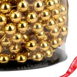 Маленькое фото 5: Гирлянда «Бусы» в катушке, 5мх8мм, золотой