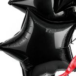 Маленькое фото 5: Шары с гелием «Звезда», черный, 5 шт, 48 см