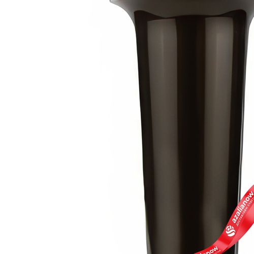 Фото 4: Ваза «Ритуальная», D10xH25,5см, 0,65л, черное золото