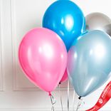 Маленькое фото 2: Композиция из 5 шаров с гелием, 30 см, вар.19