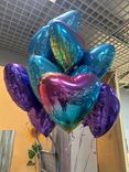Фото флориста 1: Композиция из 14 шаров с гелием «Сердца», ассорти
