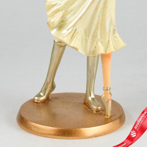 Фото 5: Сувенир «Пара» (полирезин), Н25,5х16х10см, золотой