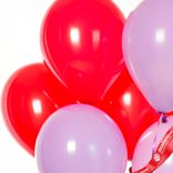 Маленькое фото 4: Композиция из 7 шаров с гелием, 30 см, вар. 21