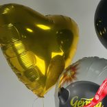 Маленькое фото 4: Композиция из 3 шаров с гелием «Детка, ты просто Бомба», вар. 5
