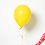 Маленькое фото 1: Шар с гелием желтый, 30 см