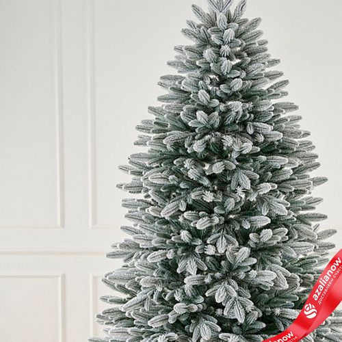 Фото 2: Ель искусственная заснеженная «Cамарская» (PE), 2,7м, белый