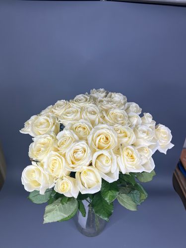 Фото флориста 2: Белые розы