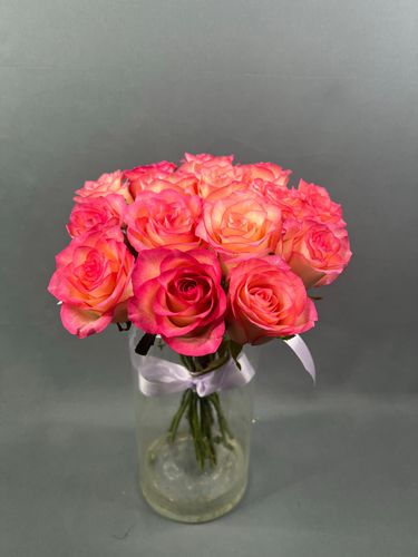 Фото флориста 1: Розы Пинк