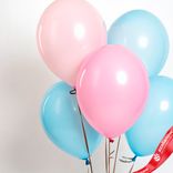 Маленькое фото 2: Композиция из 5 шаров с гелием, 30 см, вар.1