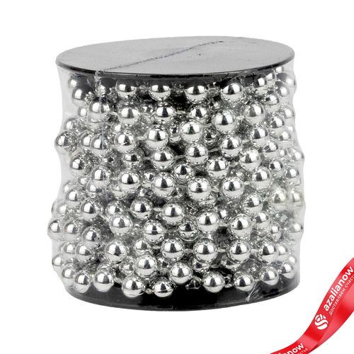 Гирлянда «Бусы» в катушке, 5мх8мм, серебряный