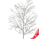 Маленькое фото 2: Ветка с глиттером, H76 см, серебряный