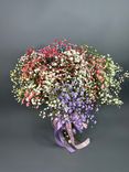 Фото флориста 1: 15 радужных гипсофил, Голландия