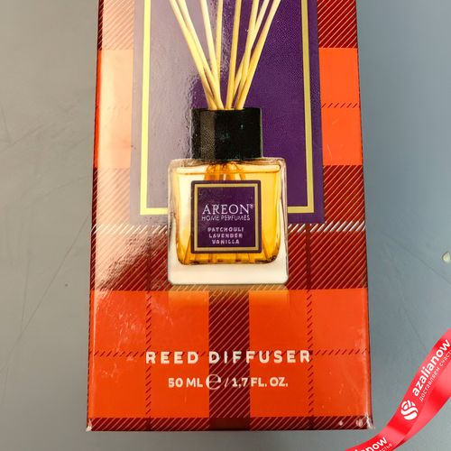 Фото 4: Аромат для дома «Areon Tartan Пачули-Лаванда-Ваниль», 50 мл. Сервис доставки цветов AzaliaNow