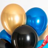 Маленькое фото 5: Композиция из 7 шаров с гелием, 30 см, вар.6