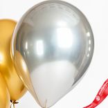 Маленькое фото 3: Композиция из 3 шаров с гелием, 30 см, вар.7