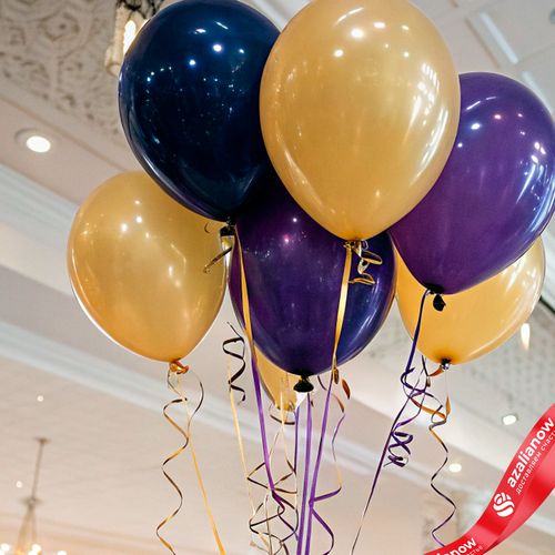 Фото 2: Композиция из 7 шаров с гелием «Праздник с шарами», вар. 2