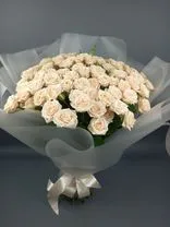 Фото флориста 1: Акция! Огромный букет из кустовых розовых роз