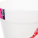 Маленькое фото 5: Кашпо «Порто» со вставкой (пластик), D17,5хH16см, 2,4л, прозрачный