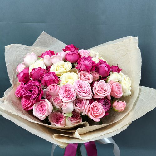 Фото флориста 1: Букет из мини роз