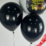 Маленькое фото 4: Композиция из 5 шаров с гелием «Детка, ты просто Бомба», вар. 3