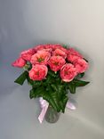Фото флориста 1: 15 розовых роз 50 см, Эквадор