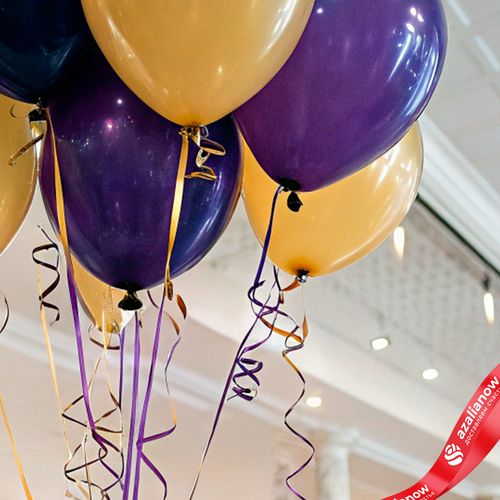 Фото 3: Композиция из 7 шаров с гелием «Праздник с шарами», вар. 2