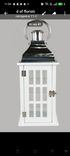 Фото флориста 1: Подсвечник белый «Фонарь» декоративный (дерево), H43х18x17см