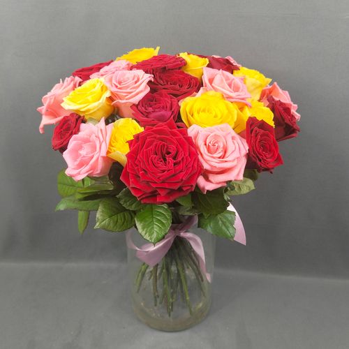 Фото флориста 6: Розы микс